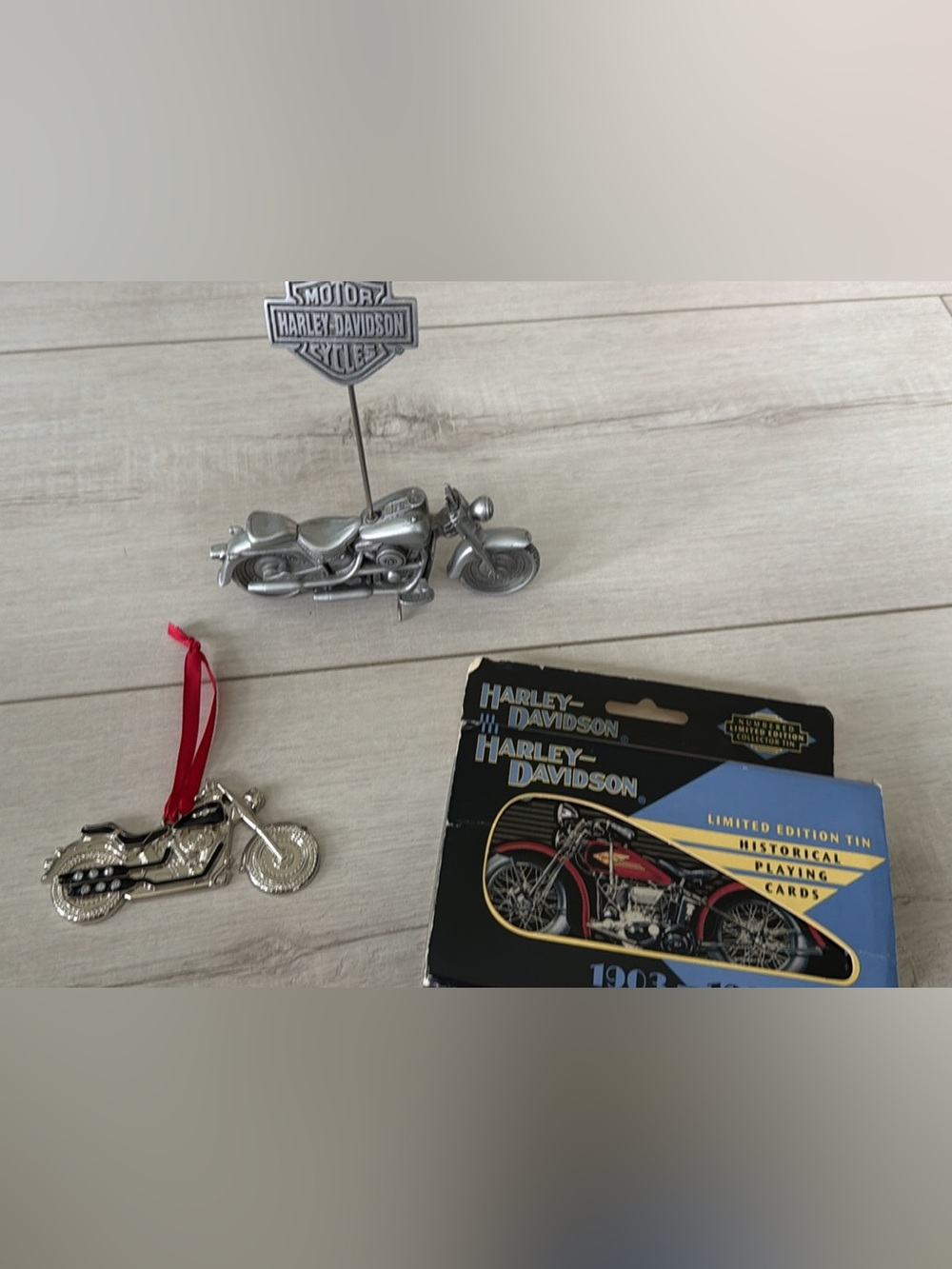 Harley-Davidson Collectible Lot Harvey Lewis Ornament with Swarovski Crystals